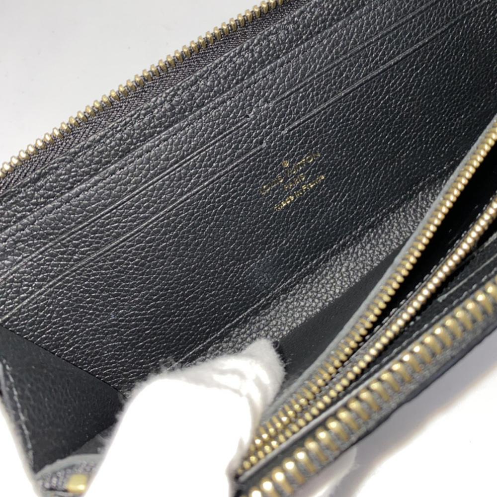 LOUIS VUITTON Empreinte Portefeuille Clemence M60171 Long Wallet in Black Cal... - Picture 12 of 13